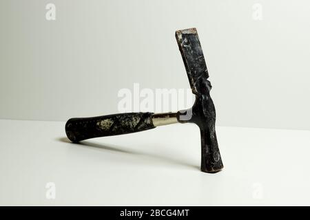 Used Bavarian Mason Hammer Stock Photo