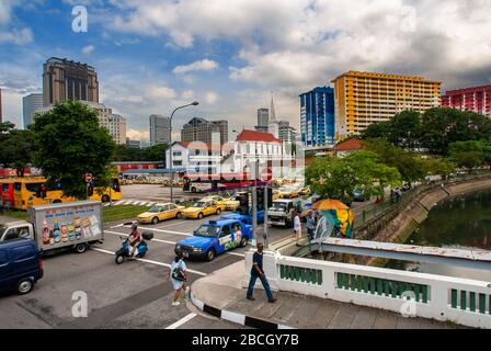 Arab street and Rochor Canal Road in Downtown Core Kallang and Kampong Glam in Singapore Island, Singapore Stock Photo