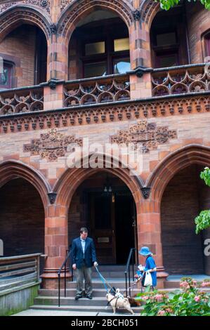 Episcopal Church of the Holy Trinity Yorkville New York City. Stock Photo