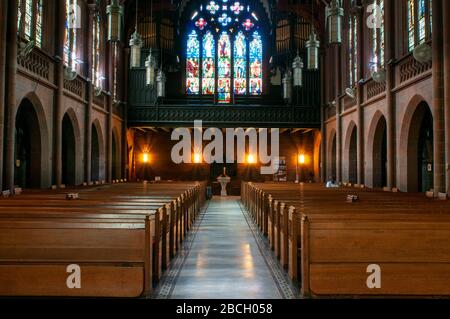 Episcopal Church of the Holy Trinity Yorkville New York City. Stock Photo