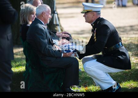 U.S. Marine Corps Brig. Gen. Michael J. Borgschulte (right), assistant ...