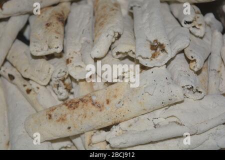 TIL PITHA, a Traditional sweet (food) of Assam. Stock Photo