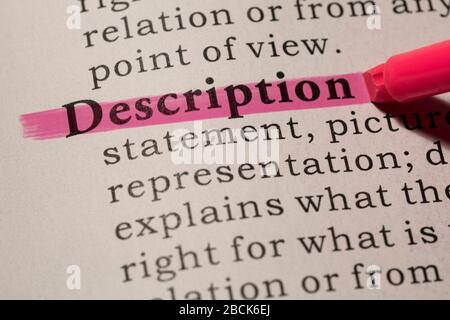 Fake Dictionary, Dictionary definition of the word Curse Stock Photo - Alamy