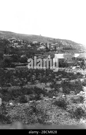 English The Village Of Ein Kerem Beside Jerusalem During The British Mandate In The Land Of Israel O U I U I O U U O C U I O O C I E O U O U U O I I O O I C U O U E Ss I