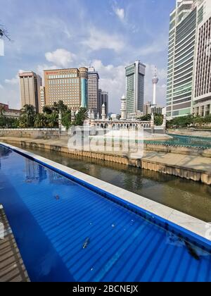 The dataran merdeka (Merdeka Square) located in the Kuala Lumpur city centre. Stock Photo