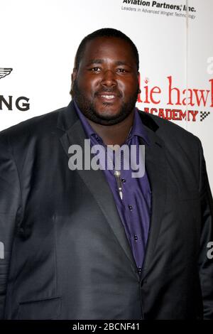 January 20, 2012, Beverly Hills, CA, USA: LOS ANGELES - JAN 20:  Quinton Aaron at the 9th Annual Living Legends of Aviation Awards at the Beverly Hilton Hotel on January 20, 2012 in Beverly Hills, CA12 (Credit Image: © Kay Blake/ZUMA Wire) Stock Photo