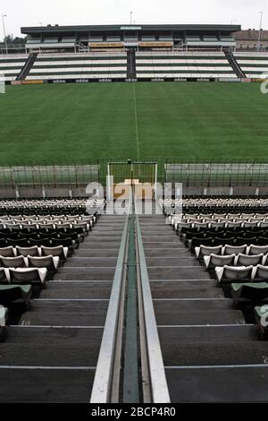 General view of Ulloi Uti Stadium, home of Ferencvarosi TC