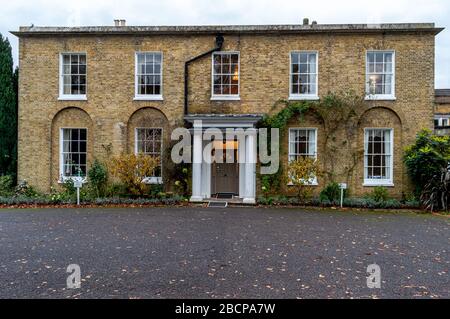 Hadlow Manor, Hotel and Wedding Venue. Tonbridge, Kent, UK Stock Photo