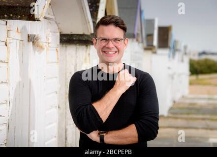Kenny Tutt winner of MasterChef 2018 photographed in his home town of Worthing. Stock Photo