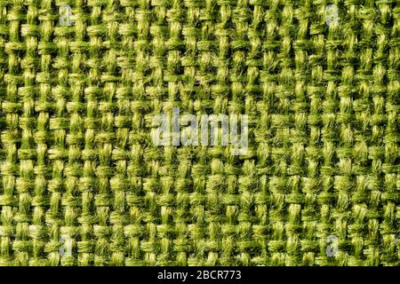 green jute bag texture abstract background Stock Photo