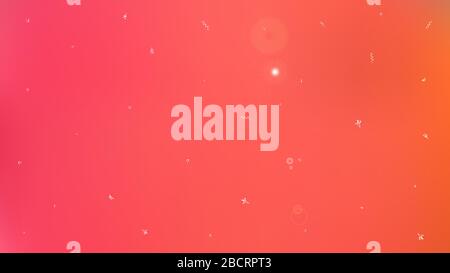 A good space background. Illustration, blur. Funny hi-res and fresh. Stars, planets, signs. Colorful universe selected stars background. Stock Vector