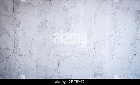 White polished plaster. Plaster and Wall finishes. Polished Plaster - Suede with large open pearl pattern. Stock Photo