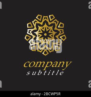 ornament logo Stock Vector