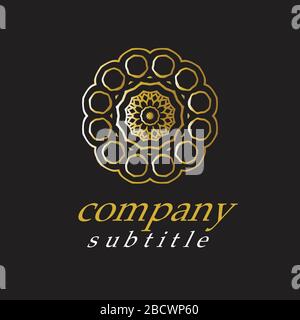 ornament logo Stock Vector