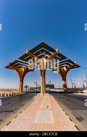 King Saud University main gate Stock Photo - Alamy