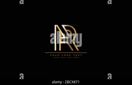 Abstract Letter R, RR Logo Design Stock Vector