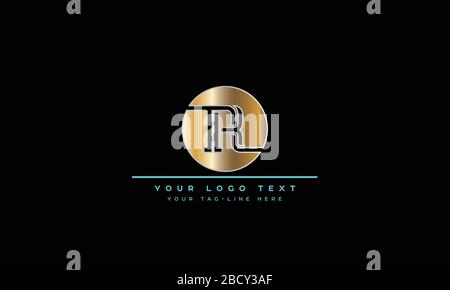 Abstract Letter R, RR Logo Design Stock Vector