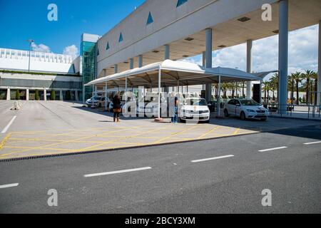 Taxi Of Palma De Mallorca Majorca Spain Balearic Islands Mediterranean Stock Photo Alamy