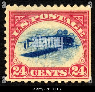 Inverted jenny stamp hi res stock photography and images Alamy