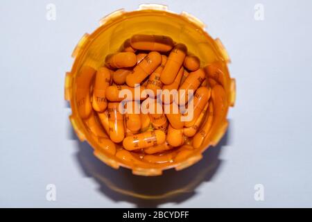Mix Medicine Pill Bottle