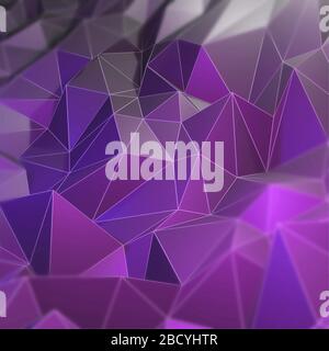 Lowpoly abstract background. Folded triangles. Stock Vector