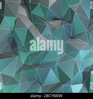 Lowpoly abstract background. Folded triangles. Stock Vector