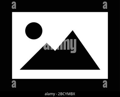 photograph / photo / image icon Stock Vector