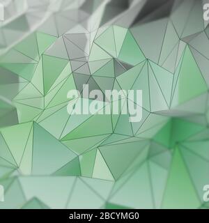 Lowpoly abstract background. Folded triangles. Stock Vector