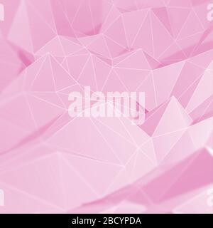 Lowpoly abstract background. Folded triangles. Stock Vector
