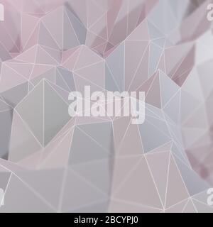 Lowpoly abstract background. Folded triangles. Stock Vector