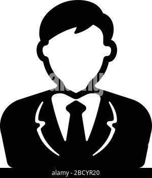 bussiness man / business person icon Stock Vector