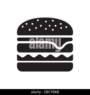 hamburger / junk food icon Stock Vector