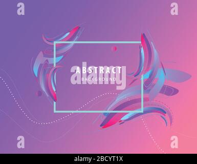Network data transmission abstract image Stock Vector