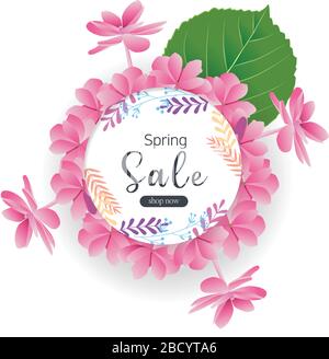 Hydrangea flower editable design Stock Vector