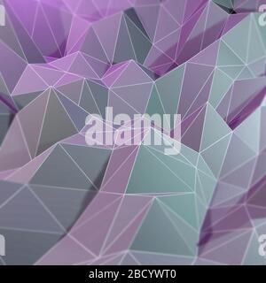 Lowpoly abstract background. Folded triangles. Stock Vector
