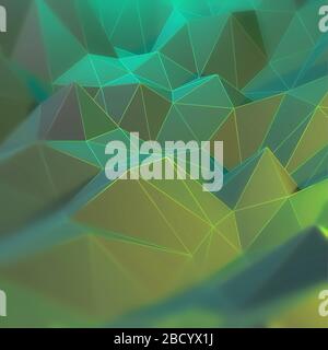 Lowpoly abstract background. Folded triangles. Stock Vector