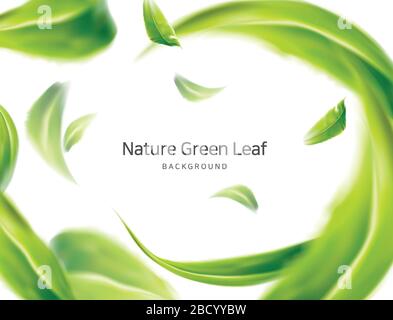Fresh spring atmosphere natural background Stock Vector