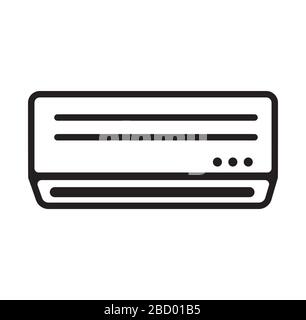air conditioner icon Stock Vector