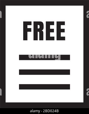 free document / quotation / estimate icon Stock Vector