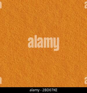 Paper texture, orange kraft sheet background. Tile ready. Seamless square texture. Stock Photo