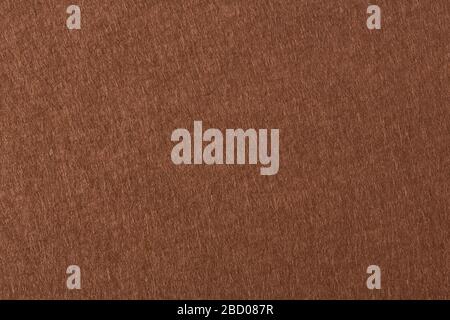 Brown felt texture as background. High quality texture in extremely high resolution. Stock Photo