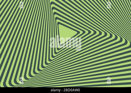 Spiral abstract vector background. Vector illustration from spiral triangles Stock Vector