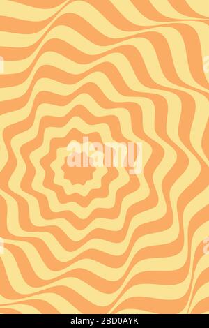 Abstract wavy line art background. Vector wavy striped background Stock Vector