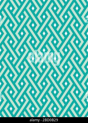 Geometric seamless pattern for fabric print. Zigzag abstract vector background Stock Vector