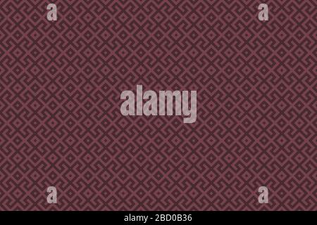 Brown geometric seamless pattern. Abstract vector geometric background Stock Vector