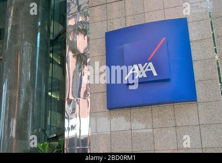 Axa building, Kuala Lumpur, Malaysia Stock Photo