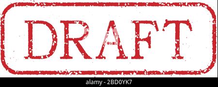 business stamp vector illustration / DRAFT Stock Vector