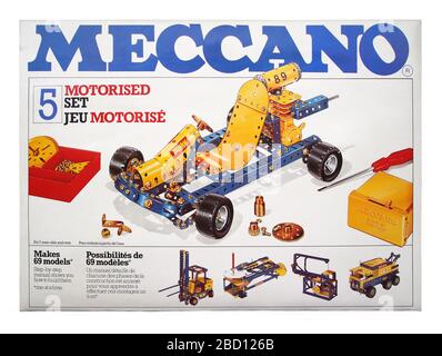 motorised metal construction set