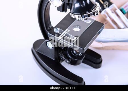 medical equipment necessary to carry out laboratory tests Stock Photo ...
