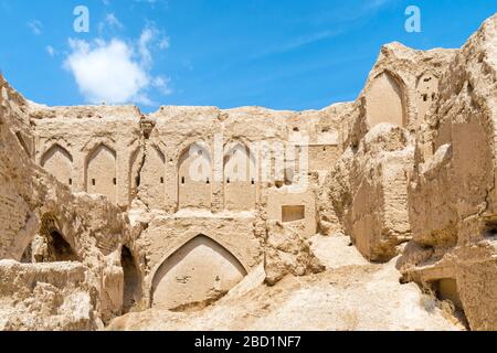 Ruins of Qatruyeh castle, Qatruyeh, Fars Province, Iran, Middle East Stock Photo